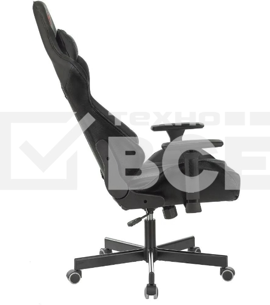 Кресло игровое A4Tech Bloody GC-600, черный, эко.кожа, крестовина металл