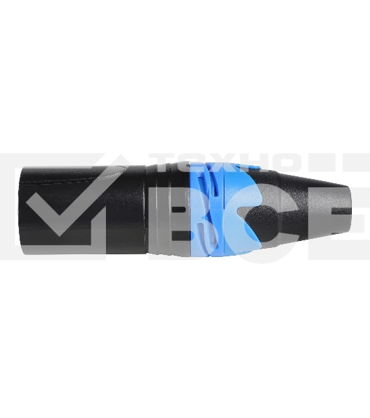 Комплект кабельных разъемов Wize WXLR-3PM-5 XLR 3 pin, (вилка), 5 шт. в комплекте