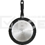 Сковорода Starwind Optimum induction SW-OPI2028 круглая 28см покрытие: Skandia X-treme ручка несъемная (без крышки) черный, фото3