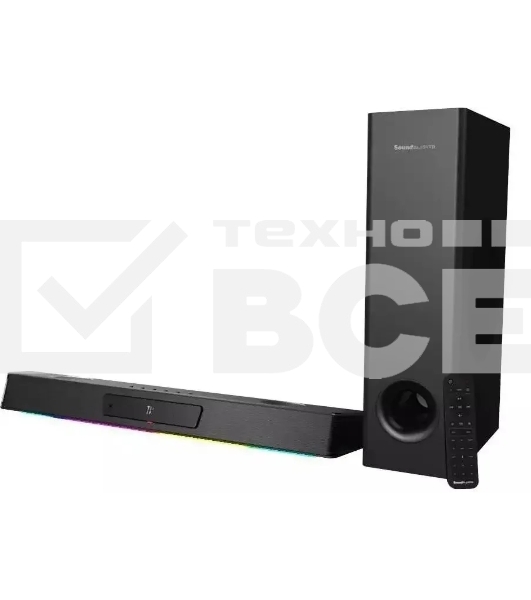 Колонки Creative Sound Blaster Katana V2X 2.0 черный 180Вт