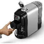 Кофемашина Kitfort КТ-7508 1400Вт серебристый/черный, фото3