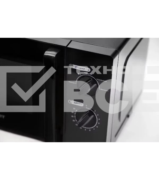 Микроволновая печь Horizont 20L SOLO черная HSM201B 700W