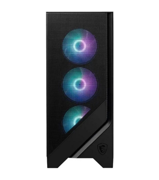 Корпус MSI MAG FORGE 320R Airflow, Midi-Tower, чёрный, 4 x 120 мм