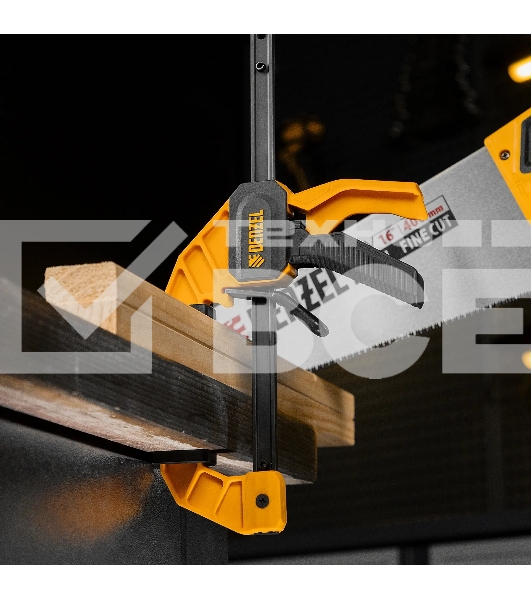 Струбцина Denzel F-образная, быстрозажимная, 150 х 55 мм, усиленный нейлоновый корпус