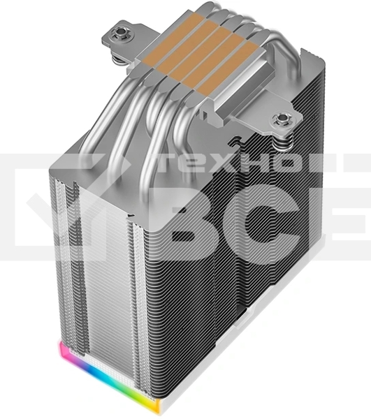 Кулер для процессора DEEPCOOL AK500S DIGITAL SE WH LGA20XX/1700/1200/115X/AM5/AM4 (12шт/кор, TDP 240W, PWM, Fan 120мм, 5 тепл. трубок, Copper Base, белый) RET (R-AK500S-WHADMN-GJD)