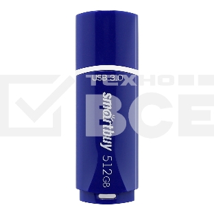 Флешка USB Smartbuy (SB512GbCRW-B) UFD 3.0/3.1 512Gb Crown Blue