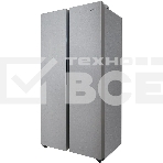 Холодильник Centek CT-1757 NF нержавеющая сталь двухкамерный 271/189л морозилка сбоку, No Frost, Side by Side, фото4