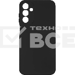 Чехол (клип-кейс) BoraSCO для Samsung Galaxy A15 Microfiber Case черный (72894), фото 1