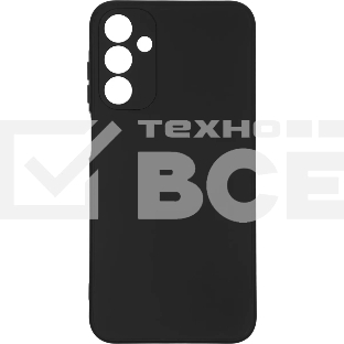 Чехол (клип-кейс) BoraSCO для Samsung Galaxy A15 Microfiber Case черный (72894)