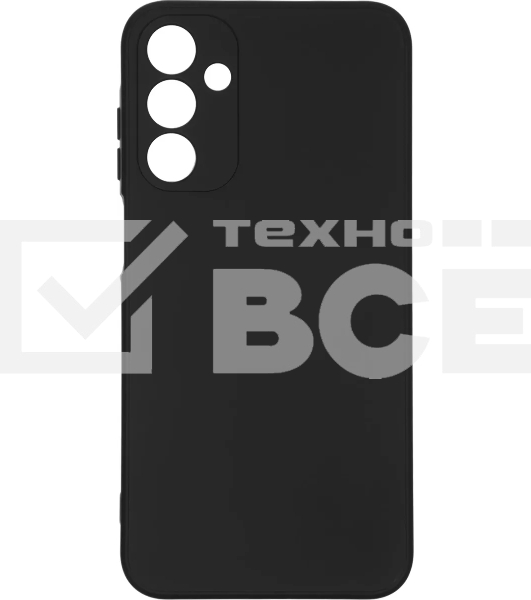 Чехол (клип-кейс) BoraSCO для Samsung Galaxy A15 Microfiber Case черный (72894)