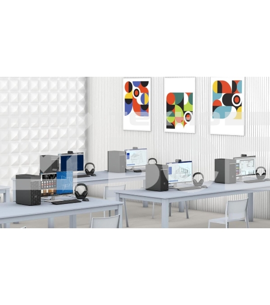 ПК Dell Pro Tower QCT1250 MT i7 14700 (2.1) 16Gb SSD512Gb UHDG 770 Windows 11 Pro GbitEth 180W мышь клавиатура черный (PRO-7060)