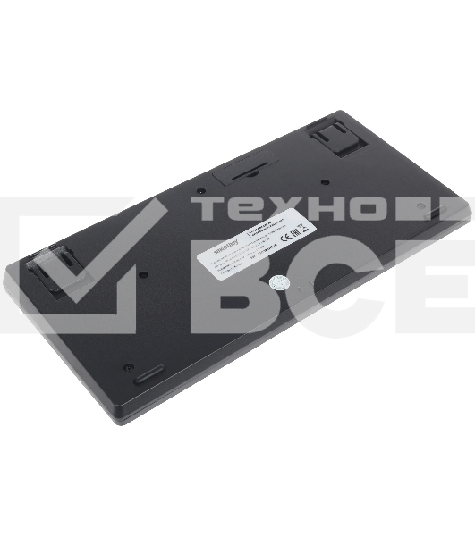 Комплект клавиатура+мышь Smartbuy 220349AG беспроводной, USB, 1600 DPI, чёрный