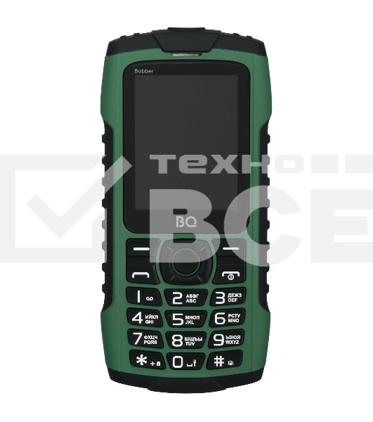 Мобильный телефон BQ 2439 Bobber зеленый