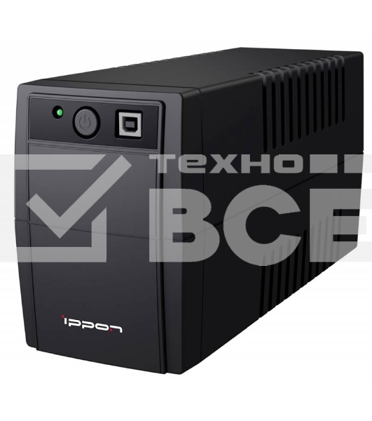 Источник бесперебойного питания Ippon Back Basic 1050 Euro 600Вт 1050ВА черный