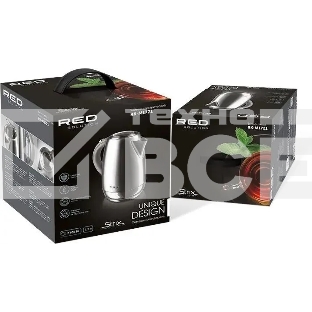 Чайник электрический Red Solution RK-M172 1.7л. 2100Вт нержавеющая сталь корпус: нерж.сталь/пластик