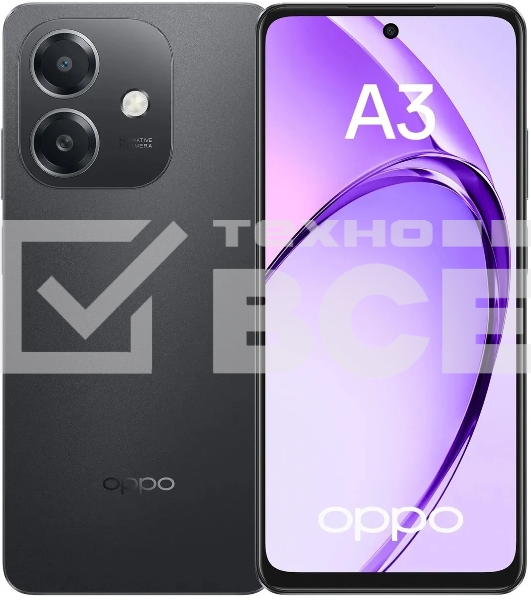 Смартфон Oppo A3, 6/256Gb, черный