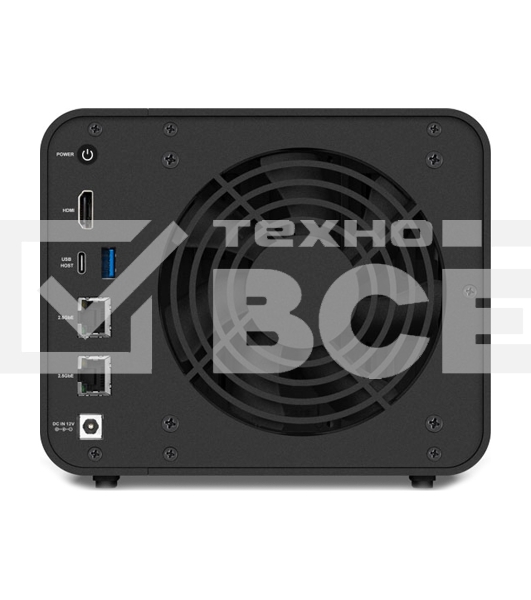 Сетевое хранилище TerraMaster F4-424 Pro tower NAS 8C 3,8Ghz/32Gb/TRAID,JBOD,RAID0,1,10,5,6/up to 4 HS SATA(3,5' or 2,5')/2xM.2 2280 NVMe/2xUSB3.2 /HDMI/2x2,5GbE RJ-45/iSCSI/1xPS/1YW