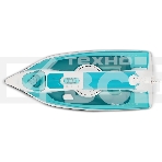 Утюг Vitek VT-8355 (MC) белый/бирюзовый 1. Максимальная мощность 2600 Вт  2. Керамическая подошва  3. Емкость для воды 400 мл, фото4