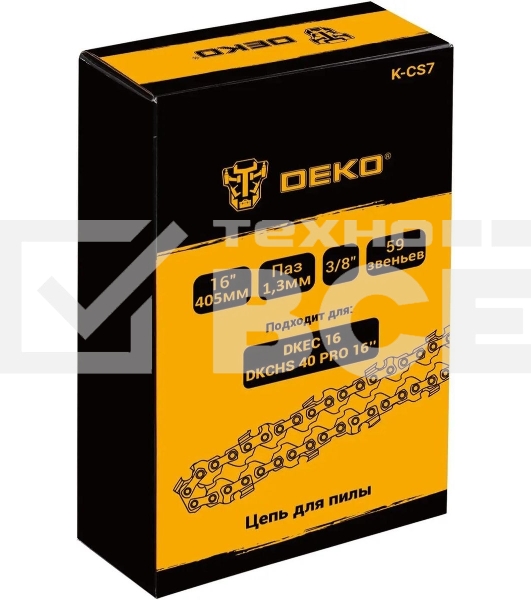 Цепь универсальная Deko K-CS7 3/8