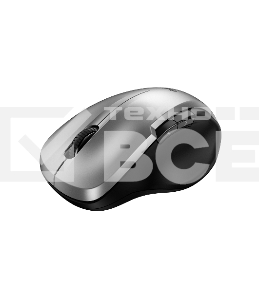 Мышь беспроводная Genius Ergo 8200S серебристый, 1200 dpi, радиоканал, USB, кнопки - 5