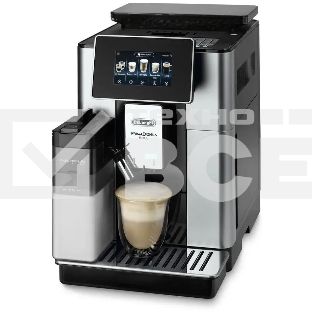 Кофемашина автоматическая DeLonghi ECAM610.55.SB черный/серебристый, исп. кофе - молотый/зерновой, 2.2 л, 1450 Вт, 19 Бар