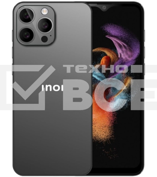Смартфон INOI Note 13s, 4/128Gb, серый