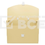 Портфель Бюрократ Pastel PASTPP01YEL 1 отдел. A4 пластик 0.7мм желтый, фото3