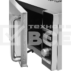 Микроволновая печь Galanz MOS-2402FDS серебристый/черный, 20 л, 800 Вт, переключатели - кнопки/поворотный механизм, фото5