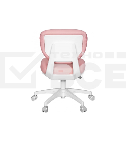 Кресло детское Cactus CS-CHR-3594PK розовый крестов. пластик белый