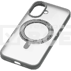 Чехол (клип-кейс) uBear для Apple iPhone 16 Clip 360 with MagSafe серый (CS438GR61RG-I24M), фото5