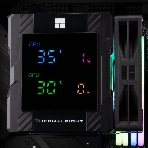 Устройство охлаждения(кулер) Thermalright Peerless Assassin 120 Digital ARGb Soc-AM5/AM4/1200/1700/1851 черный 4-pin 25.6dB Al+Cu LCD Ret (PA120-DIGITAL-BL-ARGb), фото2