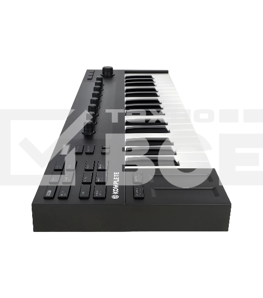 Клавиатура MIDI [26154] Native Instruments [Komplete Kontrol M32] 32 клавиши, мини-клавиатура, 8 сенсорных ручек, 2 сенсорные полосы, 4-направленный push-энкодер, OLED-дисплей, вход для педали