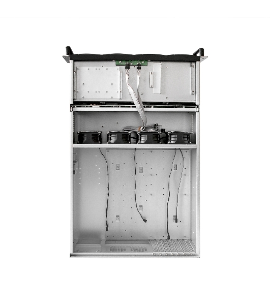 Серверный корпус ExeGate Pro EX281302RUS 3U660-HS16 (RM 19', высота 3U, глубина 660, БП 2U-800ADS,16xHotSwap, USB)