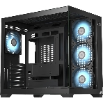 Компьютерный корпус без блока питания PCCooler C3T700 ARGB BK, Midi-Tower, TG, 4x120мм ARGB, 1xUSB-A 3.0 + 1xUSB-A 2.0 + 1xUSB-C, ATX, mATX, mITX черный, фото5