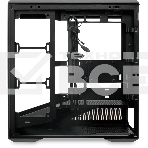 Компьютерный корпус без блока питания HSPD F711-TGbK, Panoramic Full Tower, Black, TG, 0.7 SPCC, no fans ATX, mATX, mITX 190/420/280мм 2x2.5', 2x3.5', 7xPCI 1xUSB-A 3.0, 1xUSB-C 445x235x475мм, фото5