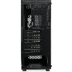 Компьютерный корпус без блока питания HSPD M530, Mesh Mid Tower, Black, TG, 0.4 SPCC, no fans ATX, mATX, mITX 155/290/200mm 2x2.5', 2x3.5', 7xPCI 1xUSB-A 3.0, 2xUSB-A 1.0 335x193x445mm, фото3