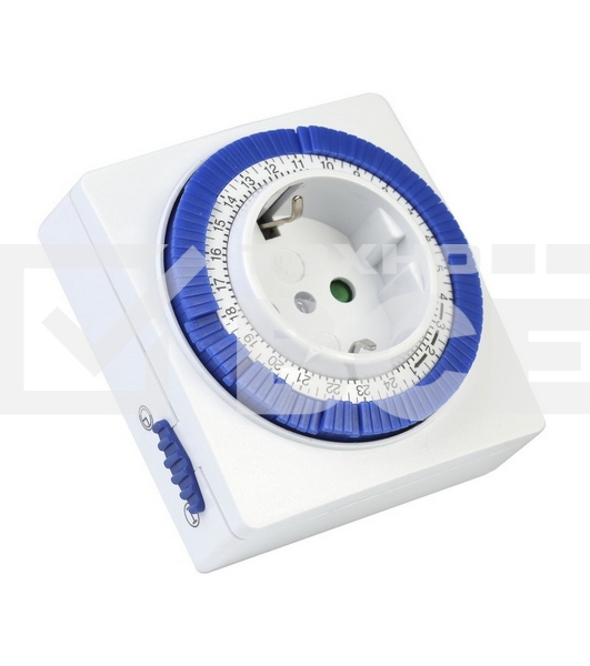 Розетка Smartbuy (SBE-STM1) таймер механический, 3600 Вт