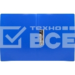 Папка с металлическим зажимом Silwerhof Eco A4, пластик, 0.5мм, синий, фото4