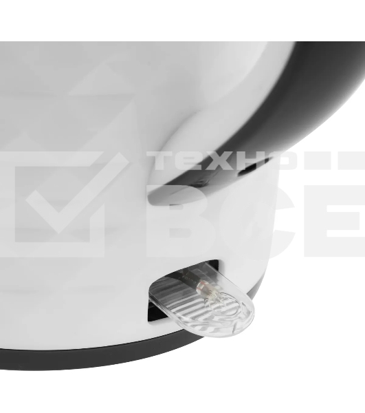 Чайник электрический Centek CT-0025 белый, металл 1.8 л, 2000 Вт, двойные стенки, кнопка вкл. на ручке