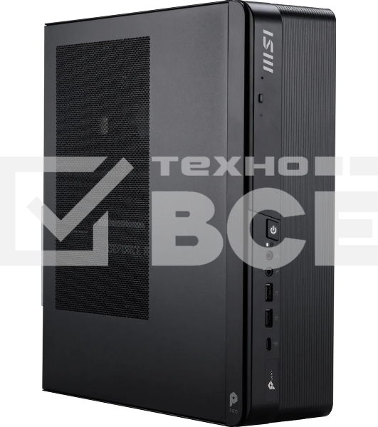 Компьютер MSI PRO DP80 A14G-035XRU Intel Core i5 14400F(2.5Ghz)/16384Mb/512PCISSDGb/noDVD/BT/WiFi/черный/noOS + no KB+M