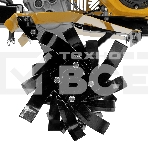 Мотоблок Denzel DPT-170SB, 7 л.с., ремен.сцеп, фрез 3х4, ШОМ, без колес, передачи 2В/1Н, фото12