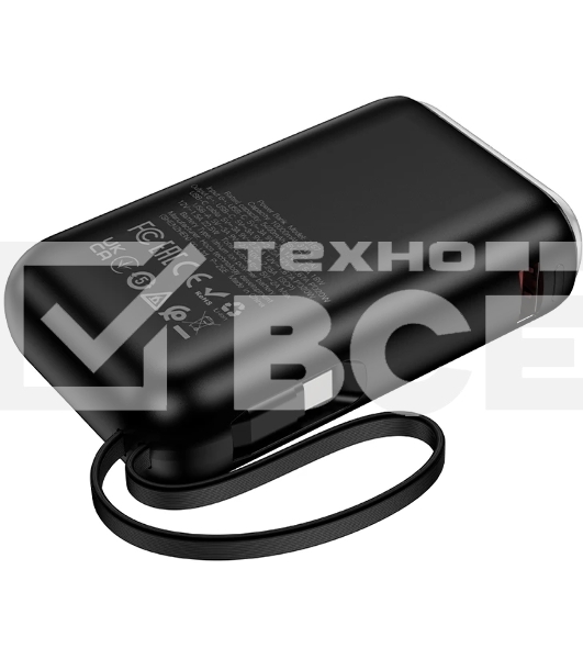 Портативный аккумулятор Hoco J157 10000mAh 2A черный (62055)
