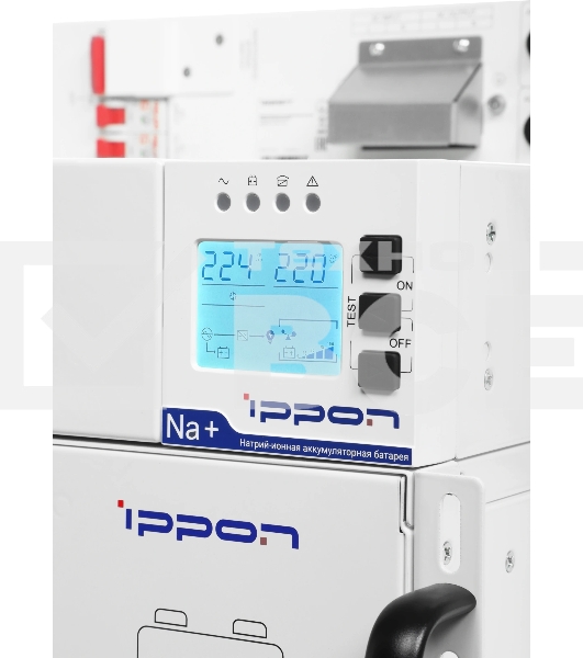 Источник бесперебойного питания Ippon Na+ RTA 6K 6000Вт 6000ВА белый