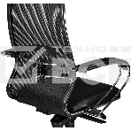 Кресло Метта Comfort S Infinity Easy Clean сет./экокожа с подголов. крестов. металл хром (комплект 1 шт), фото3