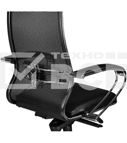 Кресло Метта Comfort S Infinity Easy Clean сет./экокожа с подголов. крестов. металл хром (комплект 1 шт)