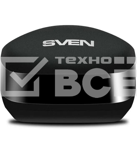 Мышь беспроводная SVEN RX-260W черный, 1600 dpi, радиоканал, USB, кнопки - 4