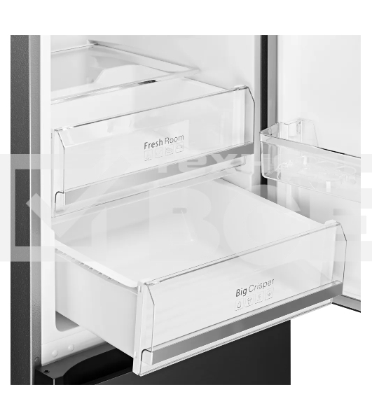 Холодильник Kuppersberg RFCN 2015 X нержавеющая сталь двухкамерный 235/109л морозилка снизу, No Frost