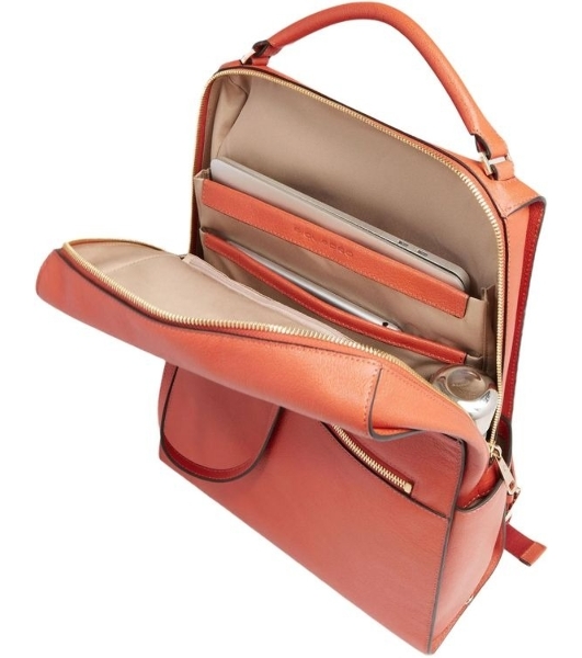 Рюкзак женский Piquadro Patricia CA6772W140/AR коралловый кожа