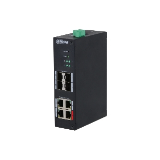 Коммутатор Dahua DH-HS4408-4ET-96, 4×100 Мбит/с + 4×1 Гбит/с SFP, управляемый