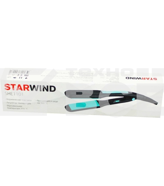 Выпрямитель Starwind SHE1101 65Вт черный (макс.темп.:215С)